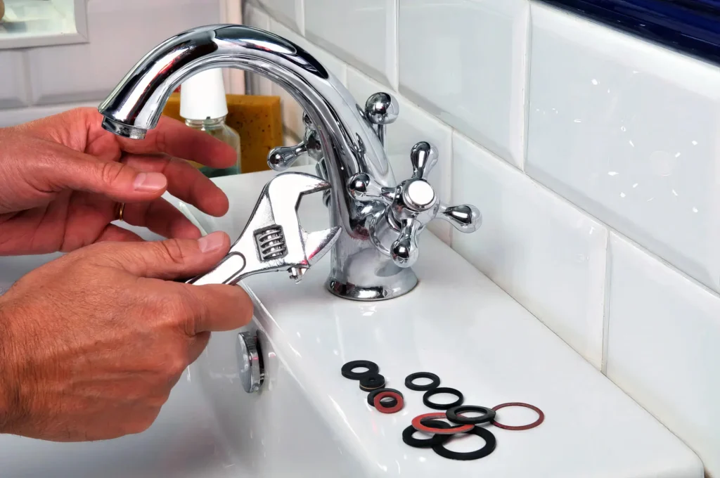 Bathroom faucet repair and fixture replacement by Navarre Plumbing Pros